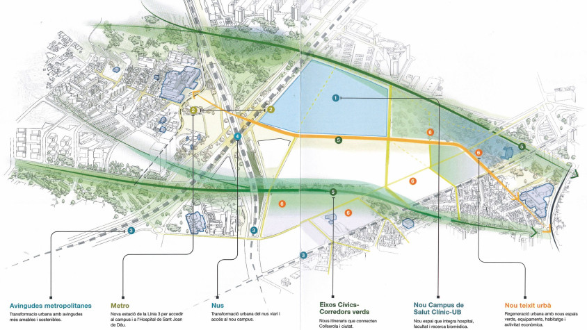 El nou Clínic serà el tret de sortida d’una nova onada especulativa El projecte del Clínic és molt més que la construcció d’un equipament sanitari i educatiu. És la desaparició d’un entorn que podria ser pulmó i serà massificació