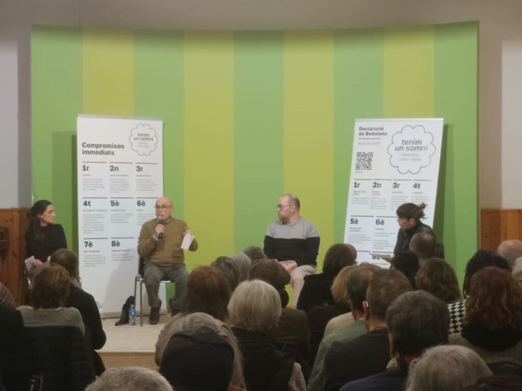 Carles Sagués intervé a l'assemblea Foto: Tomeu Ferrer