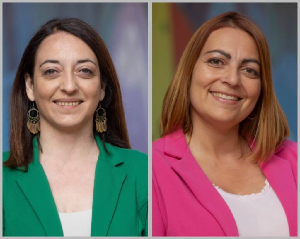 ActualitatLa dimissió de dues regidores del PSC evidencia la feblesa i la crisis del govern Quirós a l’Hospitalet Les dimisionaries regidores del PSC a l’Hospitalet, Cristina Santón i Olga Gómez (dreta) / Ajuntament.